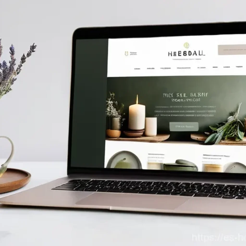 캔들 온라인 판매 채널 비교 - **Prompt 1: "The Curated Online Boutique"**
    A clean and aesthetically pleasing flat lay photogra...