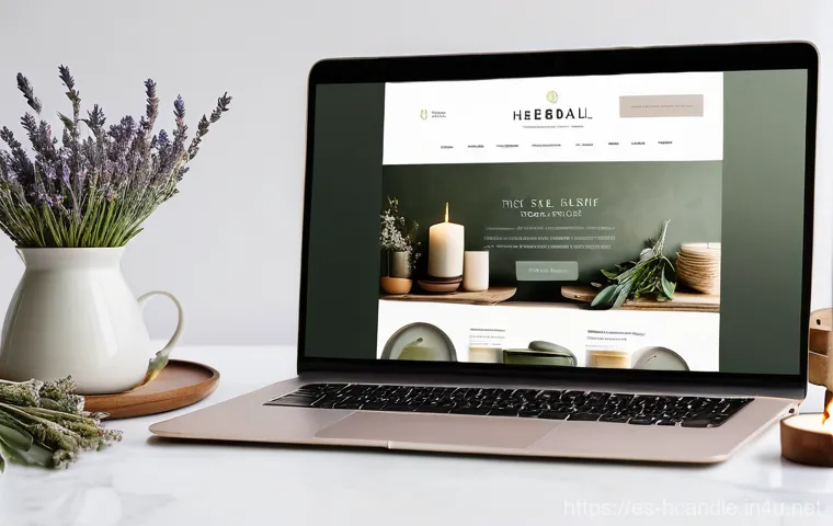 캔들 온라인 판매 채널 비교 - **Prompt 1: "The Curated Online Boutique"**
    A clean and aesthetically pleasing flat lay photogra...