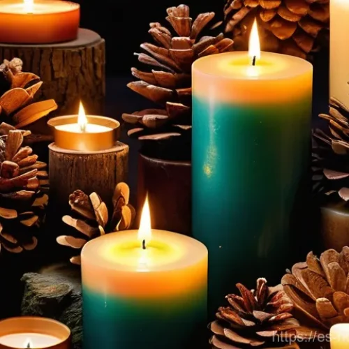 캔들 색소 사용법 - **"Sensory Harmony: The Enchanted Forest Candle Collection"**
    A captivating display of artisan-c...